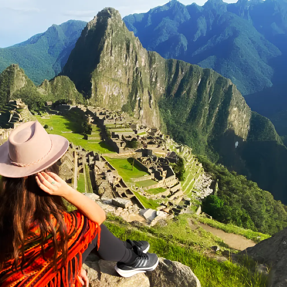 Machu Picchu Citadel panoramic view