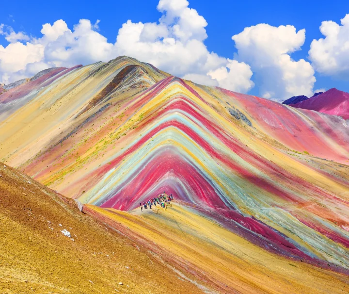 Machu Picchu and 7 Colors Mountain